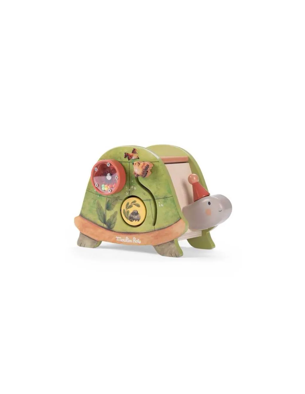 Moulin Roty Tortue d'activités Trois petits lapins - Outlet