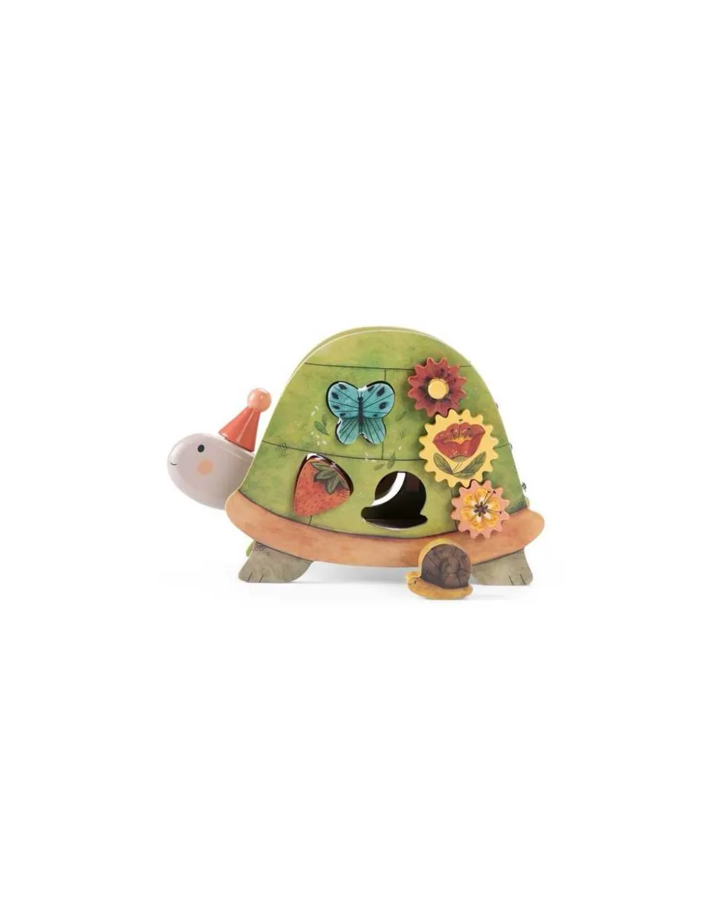 Moulin Roty Tortue d'activités Trois petits lapins - Outlet