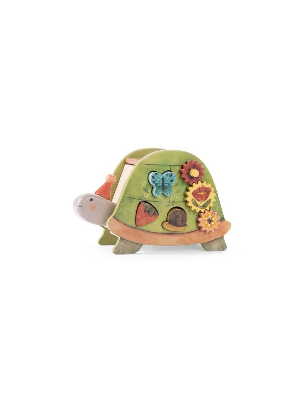 Moulin Roty Tortue d'activités Trois petits lapins - Outlet