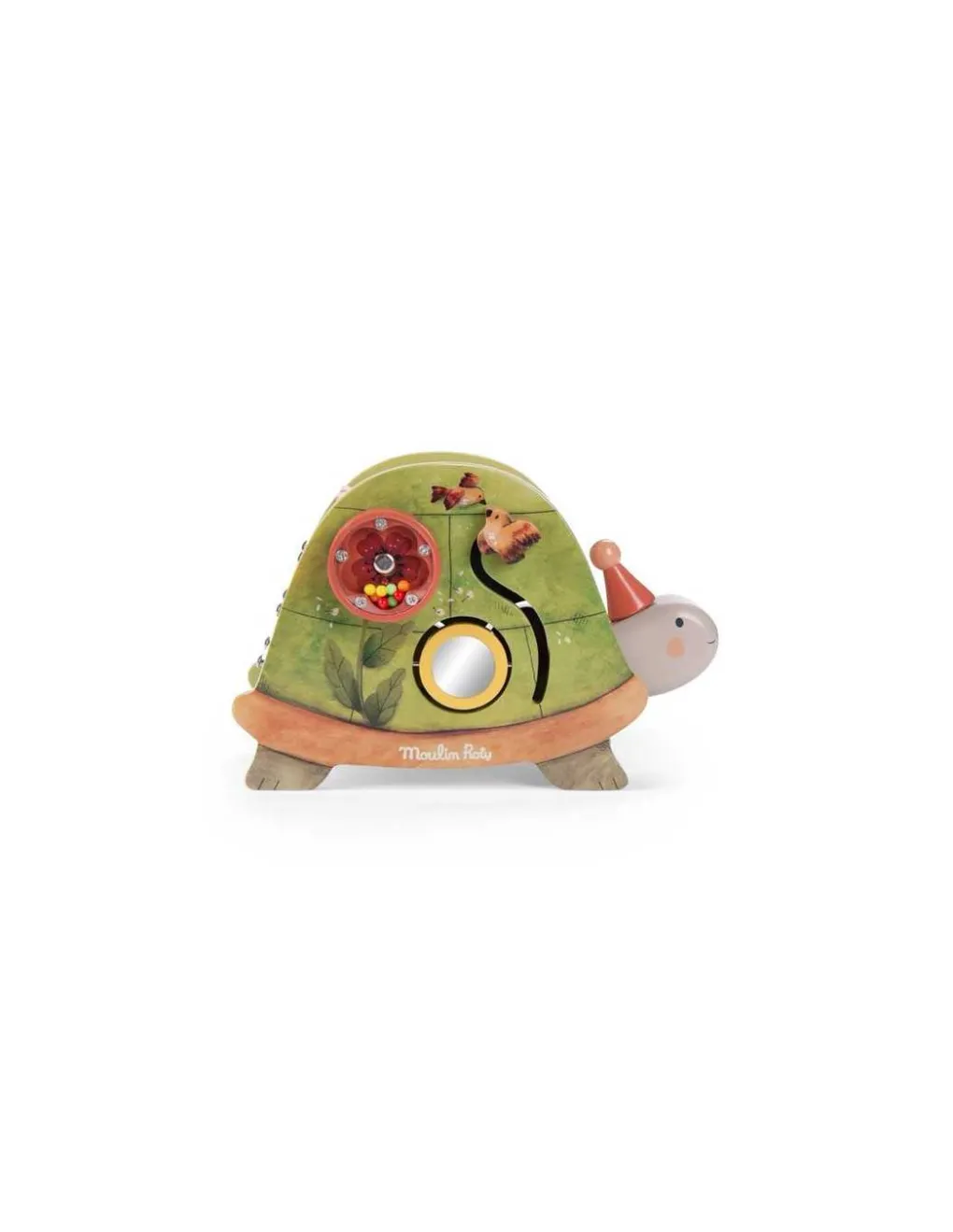 Moulin Roty Tortue d'activités Trois petits lapins - Outlet