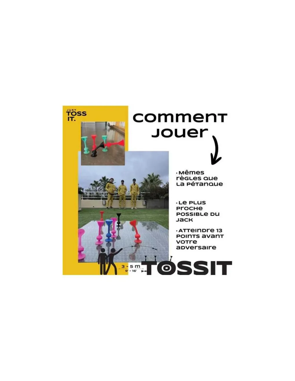 Tossit Pack Famille - Jeu de fléchettes ventouse Online