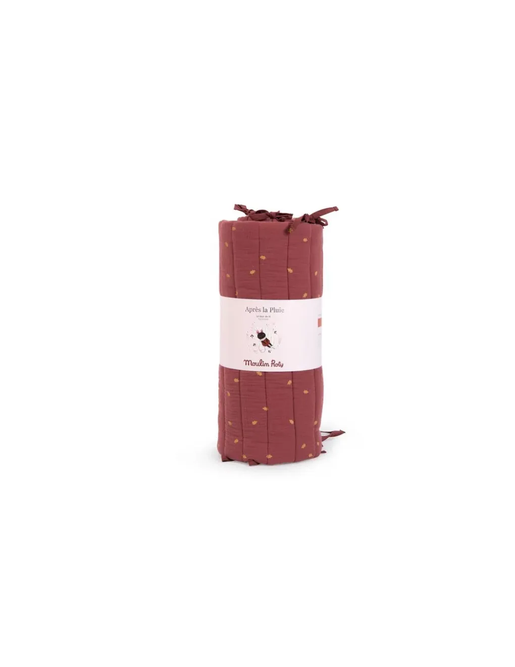 Moulin Roty Tour de lit terracotta Après la pluie -