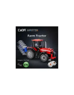 CaDA Bricks Tracteur multifonction 1675 pièces - CaDA Master Outlet