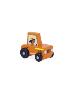 Janod Tracteur rouge Cross Roads - Discount