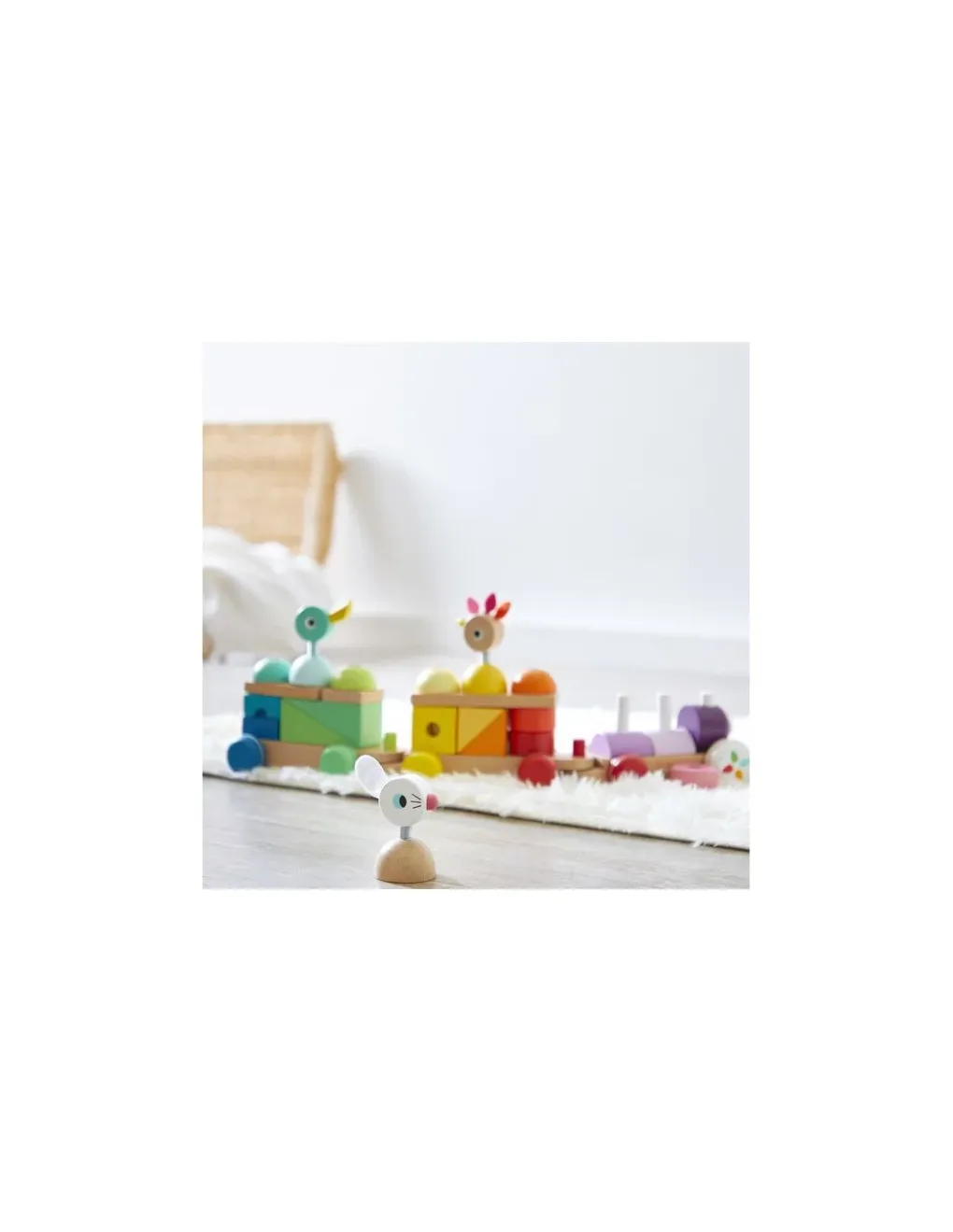 Janod Train géant multicolore zigolos - Sale