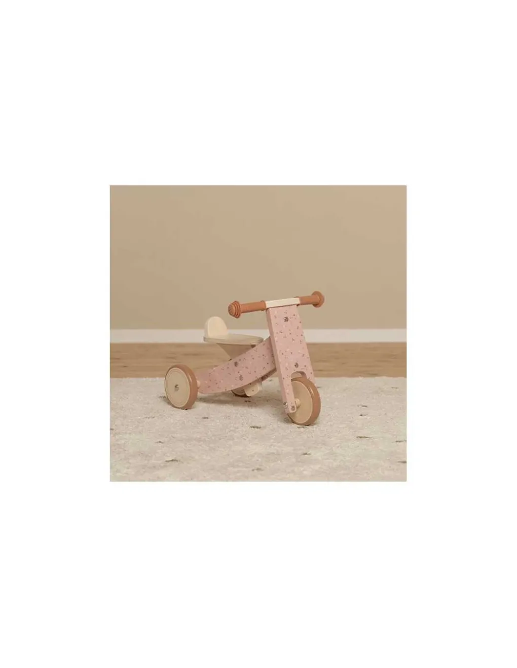 Little Dutch Tricycle en bois rose - New