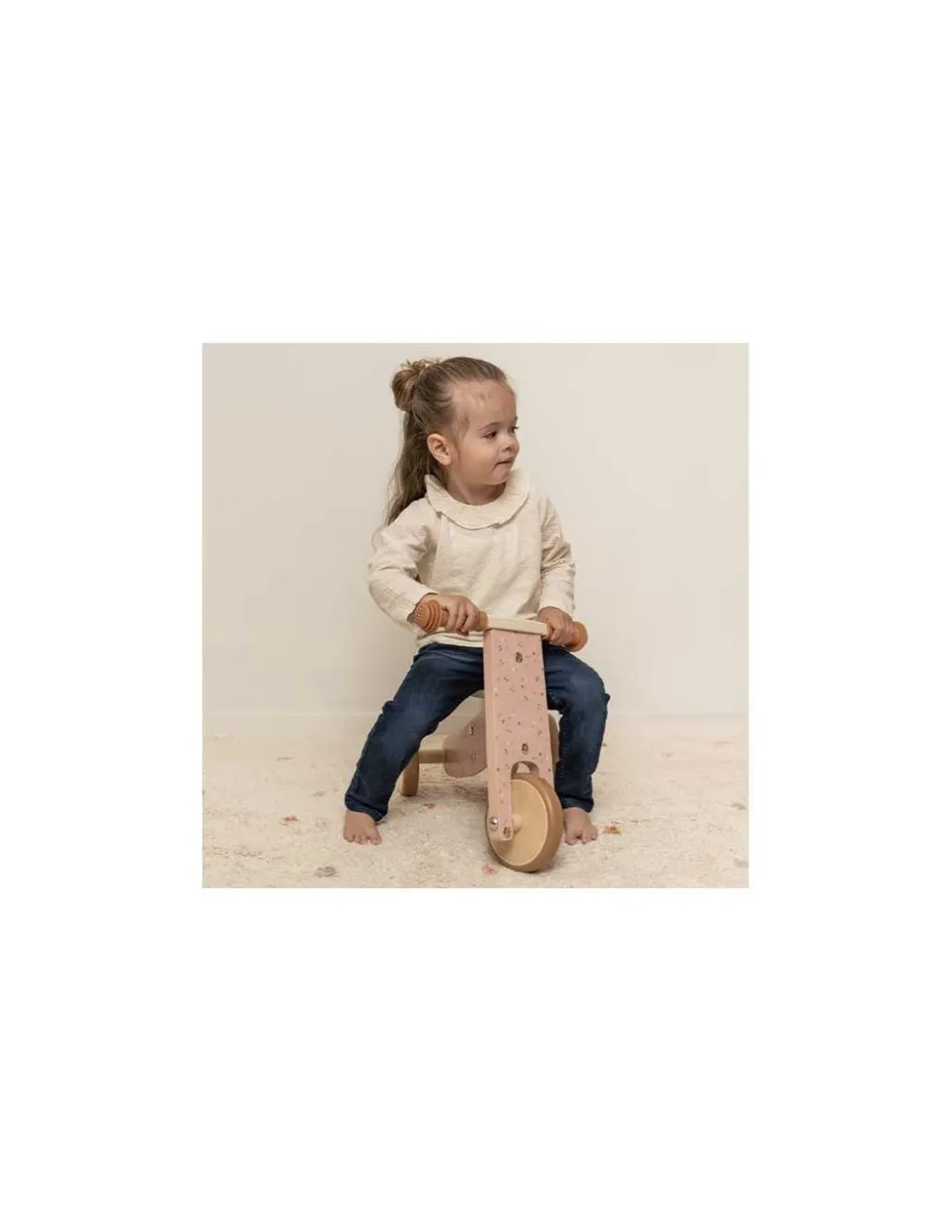 Little Dutch Tricycle en bois rose - New