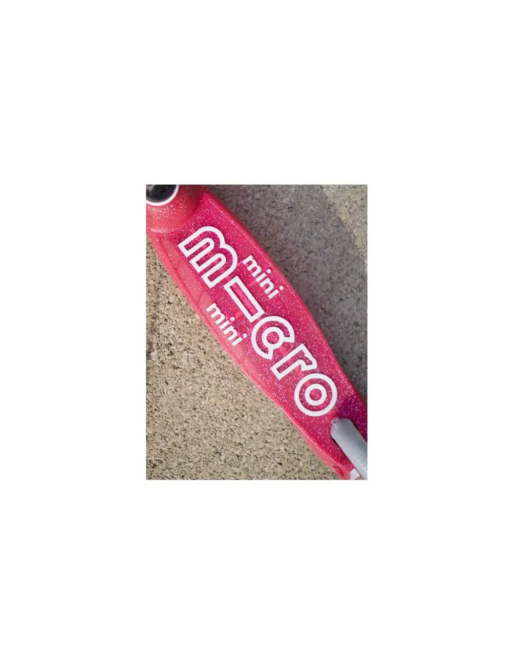 Micro Mobility Trottinette Mini Micro Deluxe LED Glitter rose -