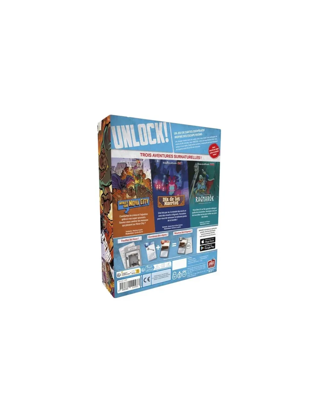 Asmodee Unlock! Supernatural Adventures - Space cowboys Clearance