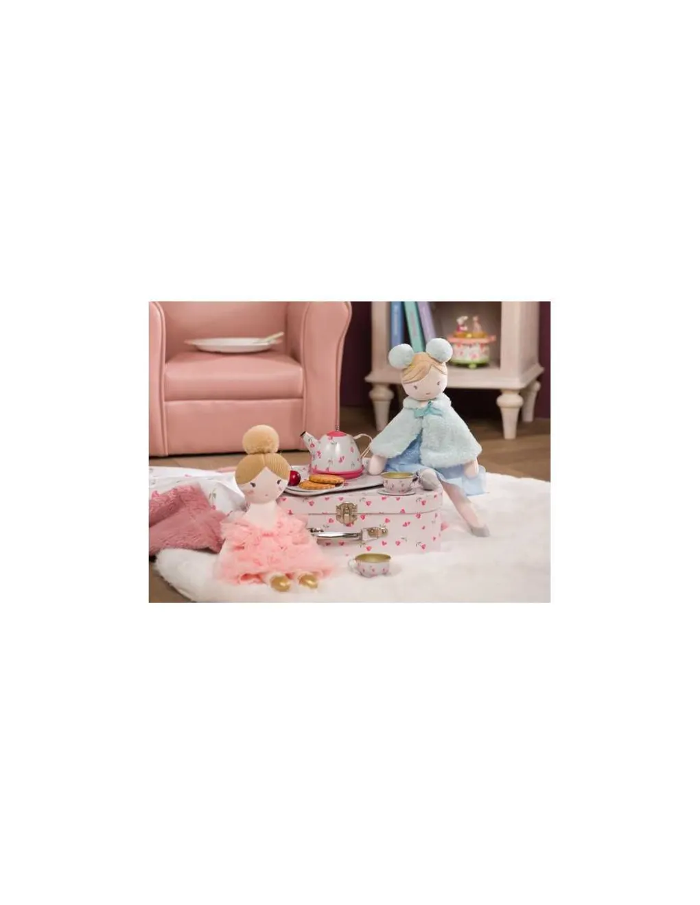 Amadeus Les Petits Valise dinette en métal ballerine - Outlet