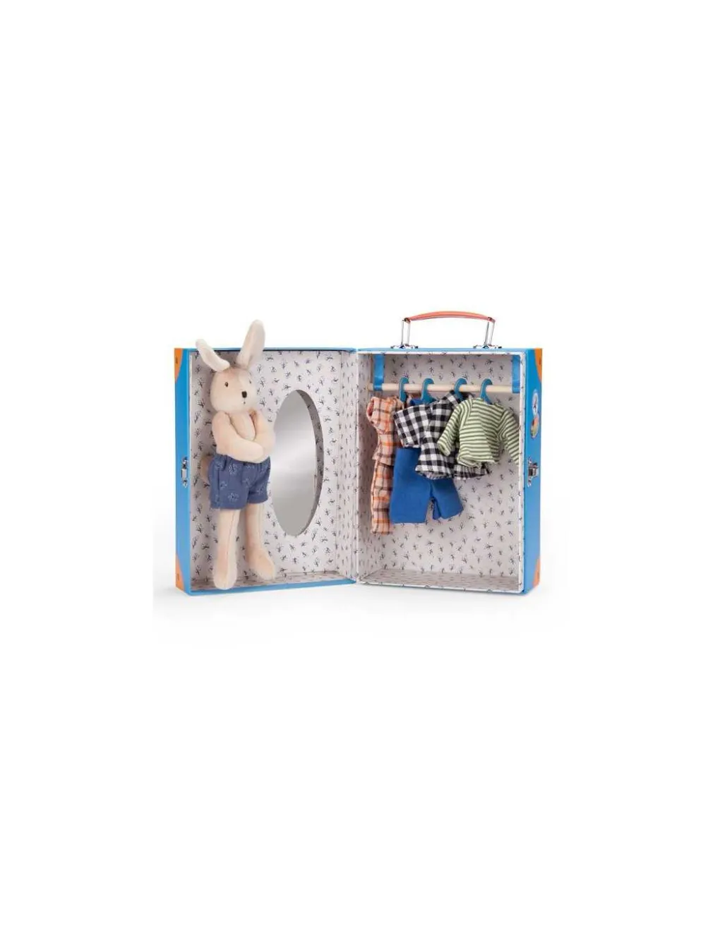 Moulin Roty Valise La petite armoire Sylvain La Grande Famille - New
