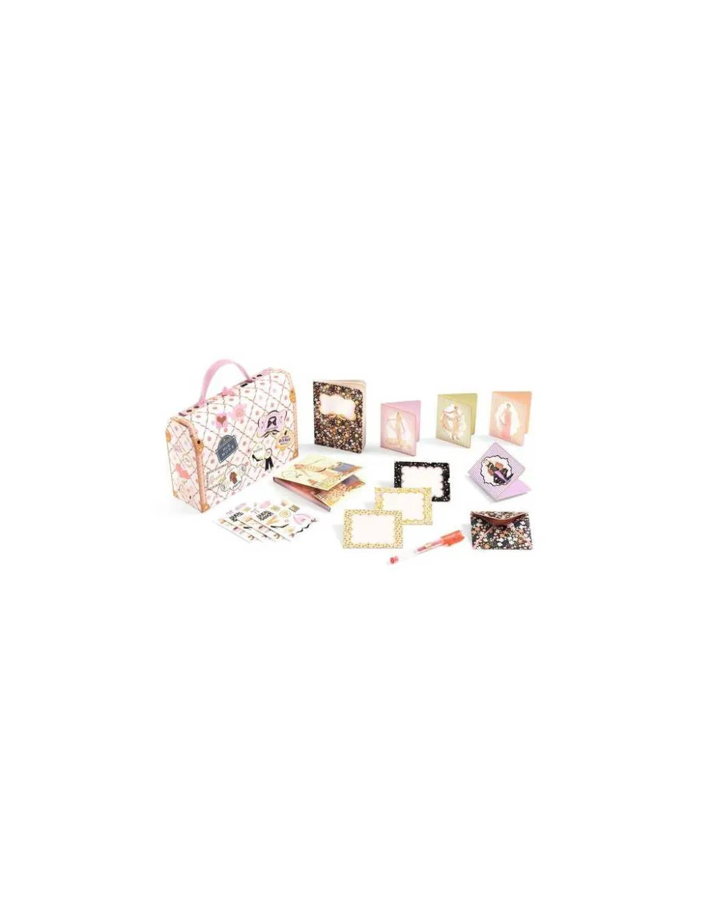Lovely Paper by Djeco Valise papeterie Tinou - Djeco New