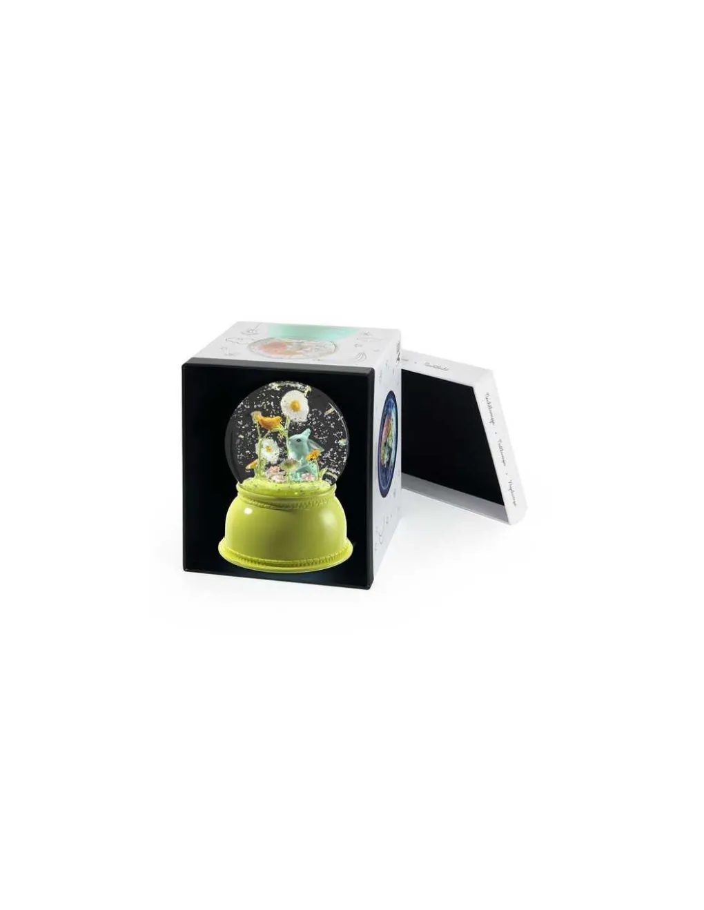 Little Big Room by Djeco Veilleuse boule à neige Lapin - Djeco New