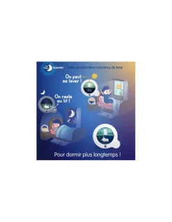 Pabobo Veilleuse indicatrice de réveil Kid'Sleep Essential - Hot