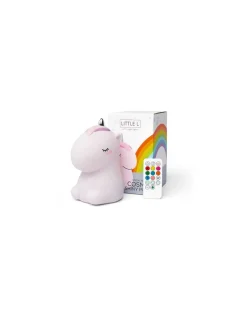 LittLe L Veilleuse licorne rose pailletée Clearance