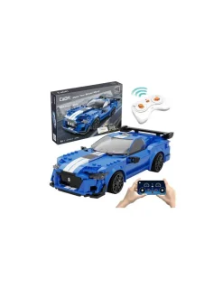 CaDA Bricks Voiture de course Bleu 325 pièces - CaDA New