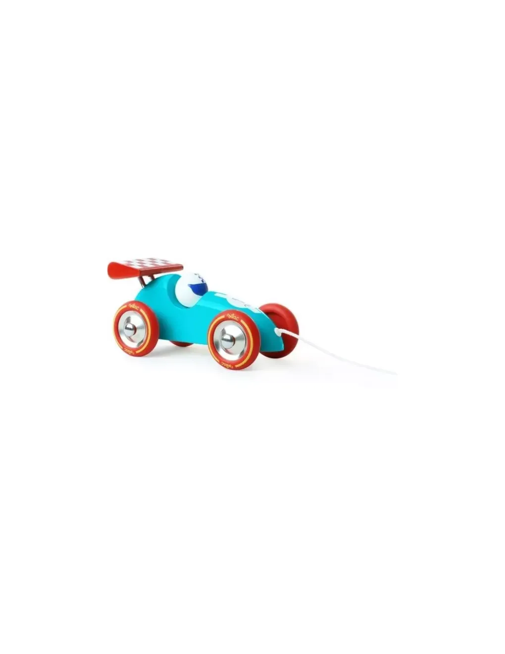 Vilac Voiture de course turquoise et rouge - Online