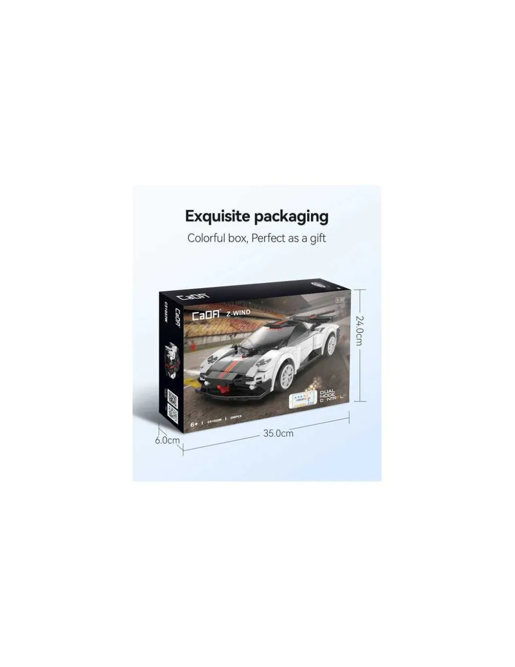 CaDA Bricks Voiture de course Z-Wind 258 pièces - CaDA Sale