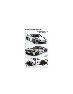 CaDA Bricks Voiture de sport Storming 402 pièces - CaDA Online