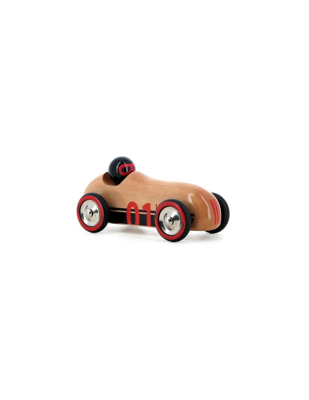 Vilac Voiture en bois naturel Old sport Compet’ - Outlet