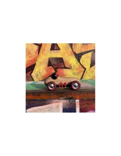 Vilac Voiture en bois naturel Old sport Compet’ - Outlet