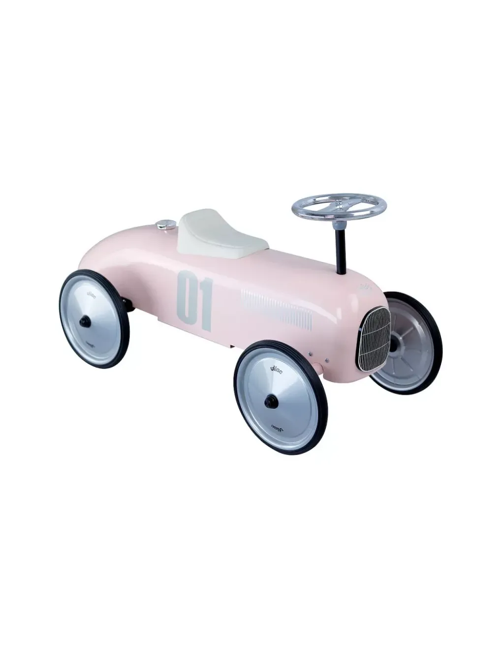 Vilac Voiture porteur métal rose tendre - Online