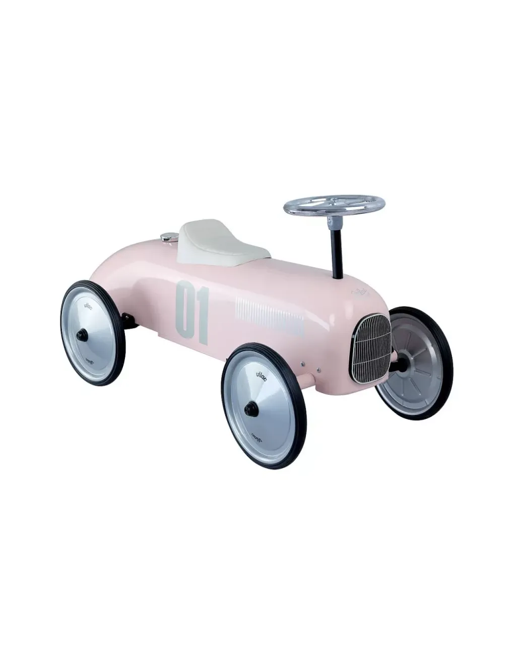 Vilac Voiture porteur métal rose tendre - Online