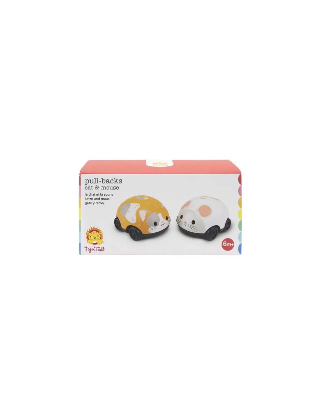 Tiger Tribe Voitures à friction chat et souris - Outlet