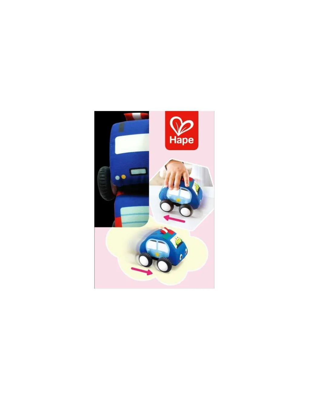 Hape Toys Voitures à rétrofriction et circuit - Hape Hot