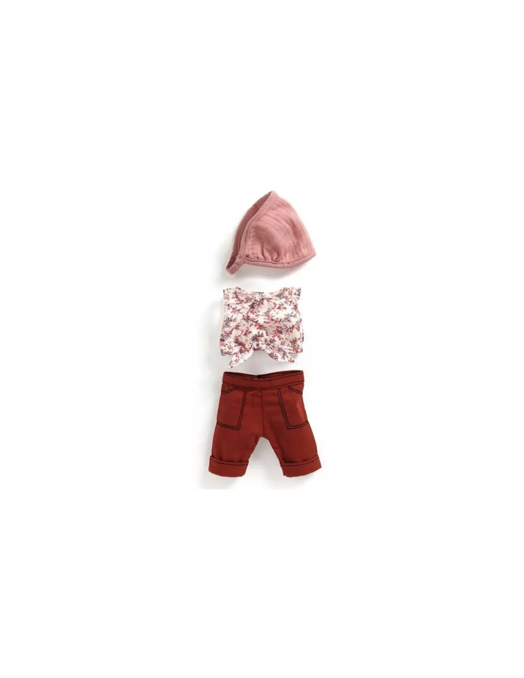 Djeco Vêtements de poupée Tenue Burgundy Pomea - Sale