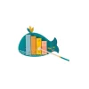 Moulin Roty Xylophone baleine Le voyage d'Olga - Best