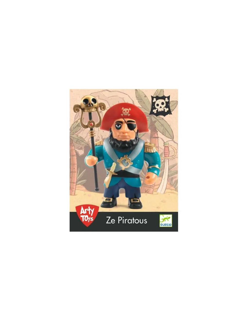 Djeco Ze Piratous Pirate Arty Toys - Hot