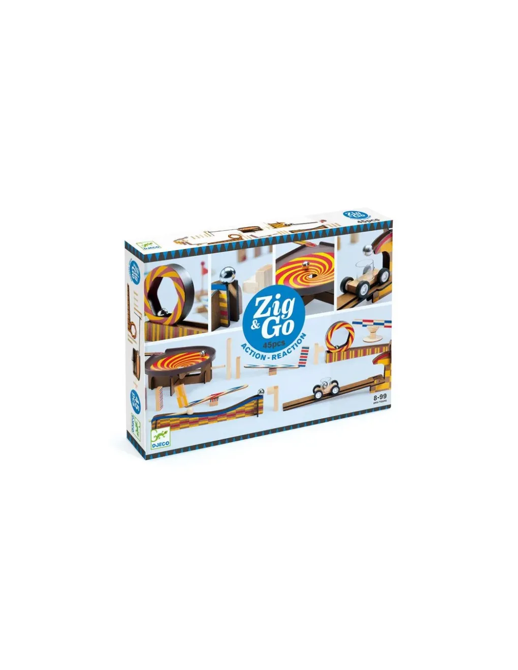 Djeco Zig & Go 45 pièces - Online